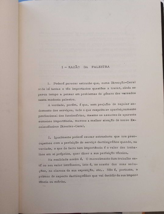 Ministério das Finanças - trabalhos dactilograficos - 1962