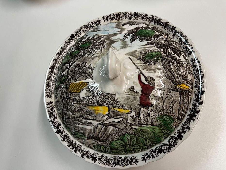 Антикварний фарфор Англія MYOTT  Hunter