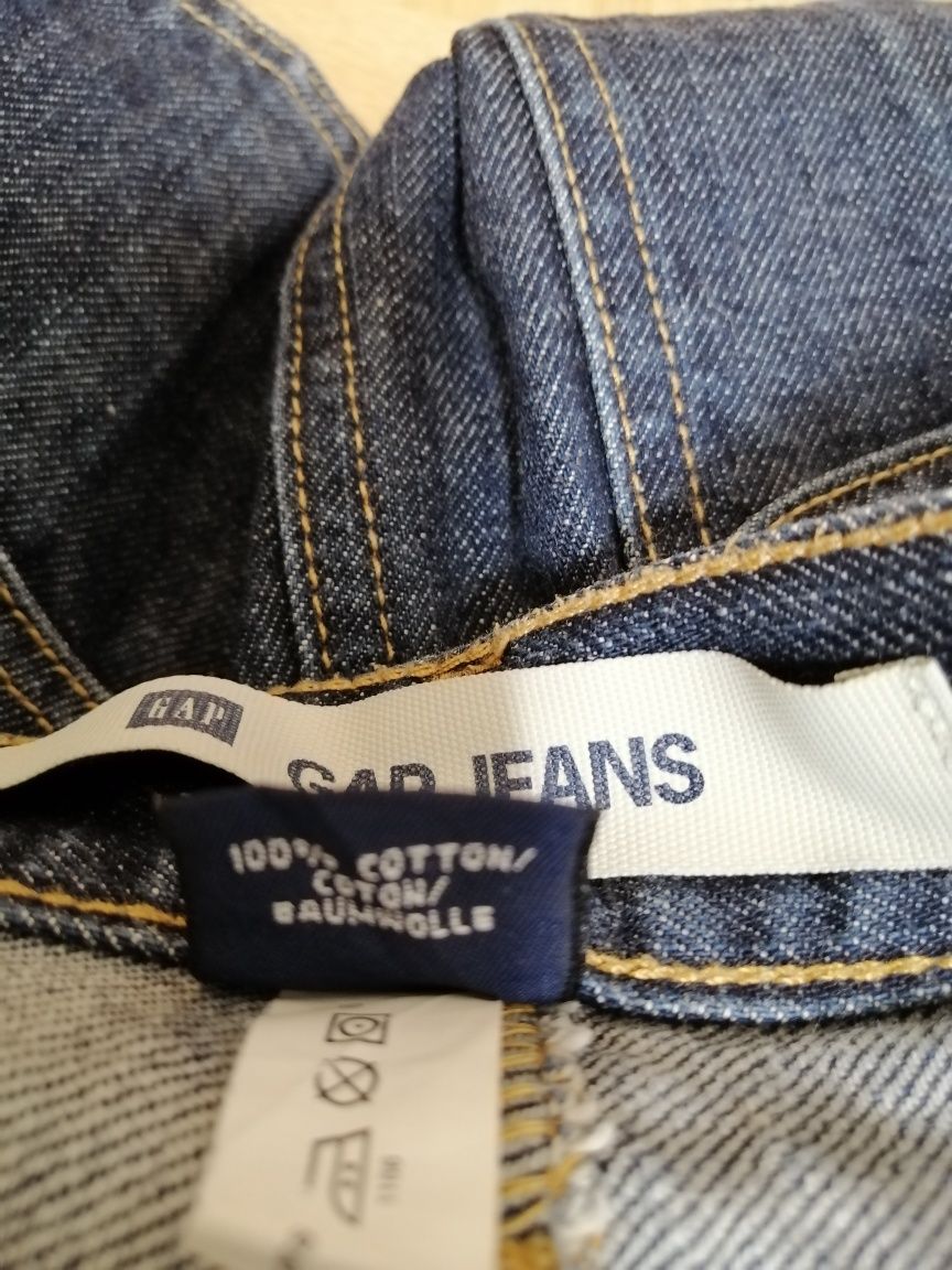 Spódnica jeansowa damska w rozmiarze 38 M 100 %bawełna Gap
