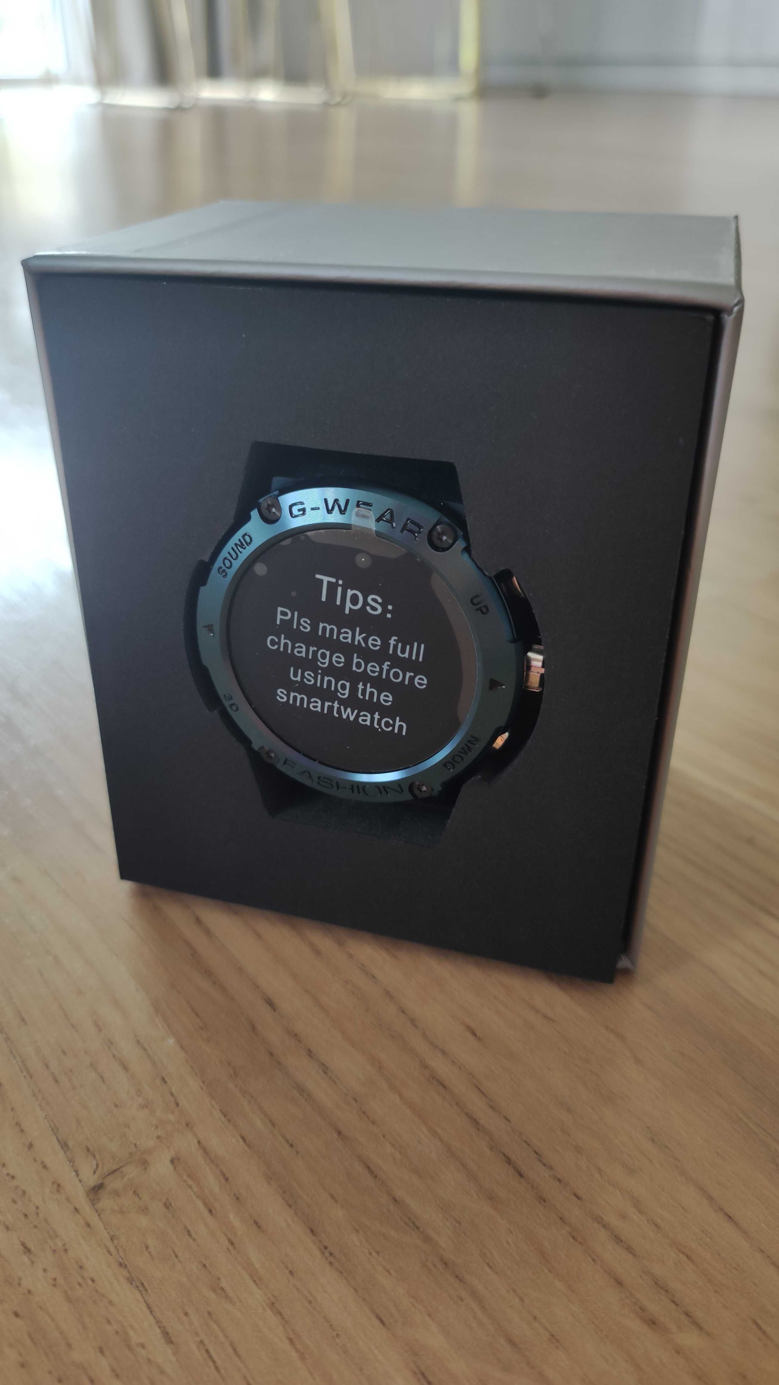 Elegancki smartwatch G-wear fashion niebieski