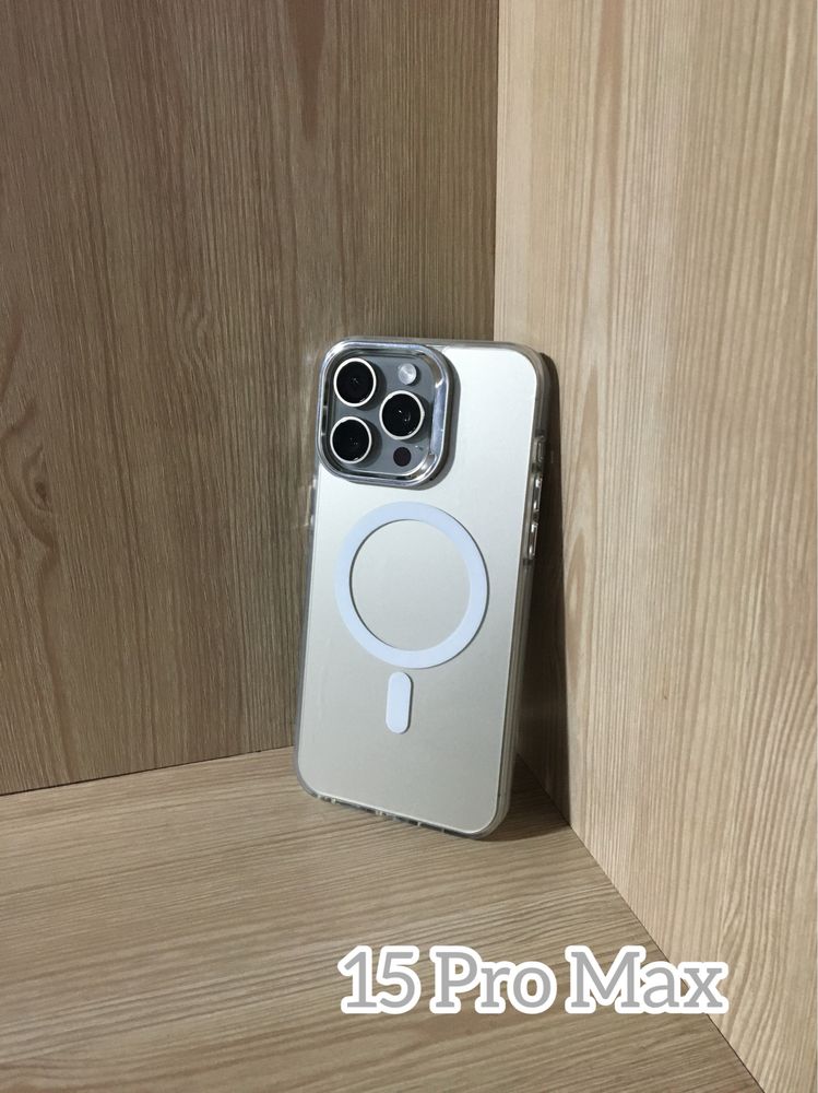 Акция!Матовый Чехол С MagSafe Магнитом для IPhone 15/16/pro/proMax