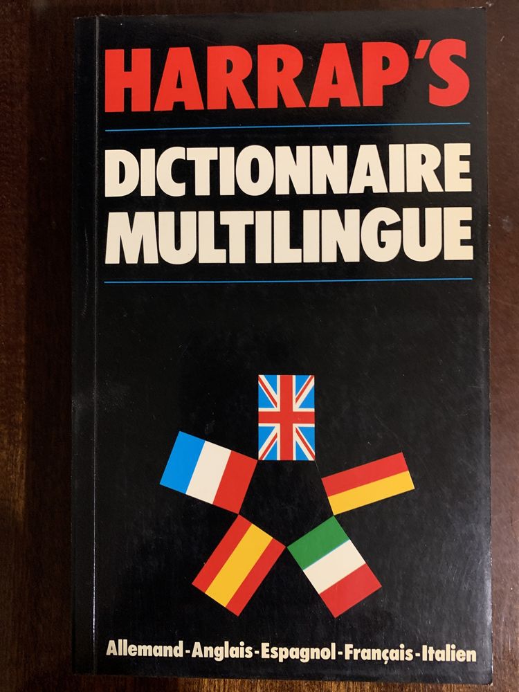 словарь немецко-английско-испанско-французско- итальянский