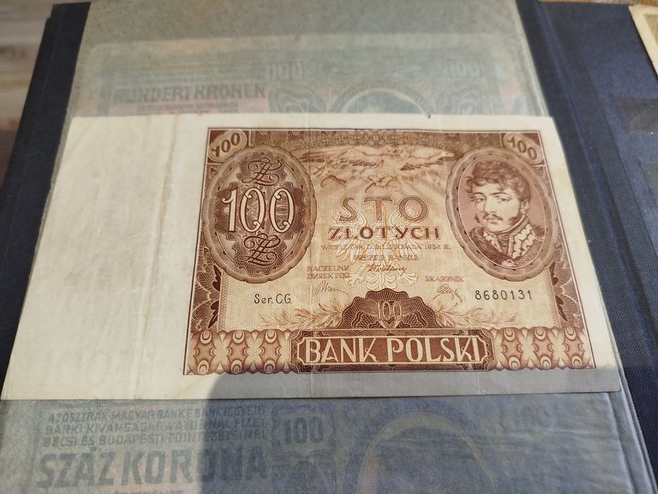 Stare banknoty przedwojenne