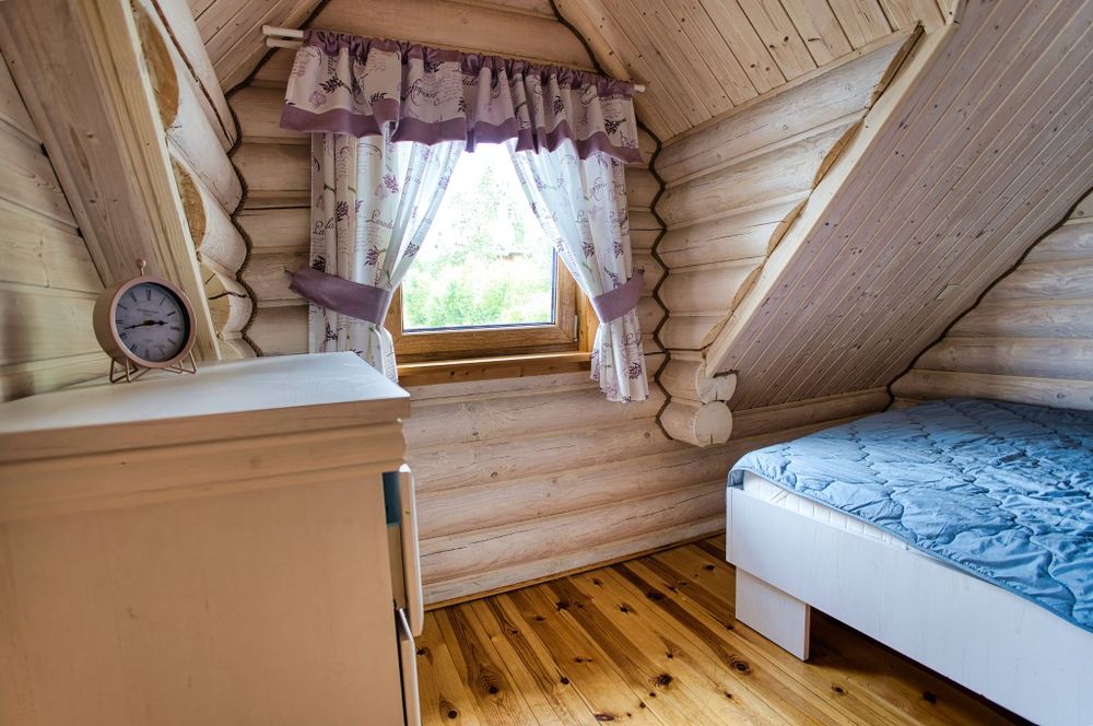 Domek Bieszczady Solina z balią.