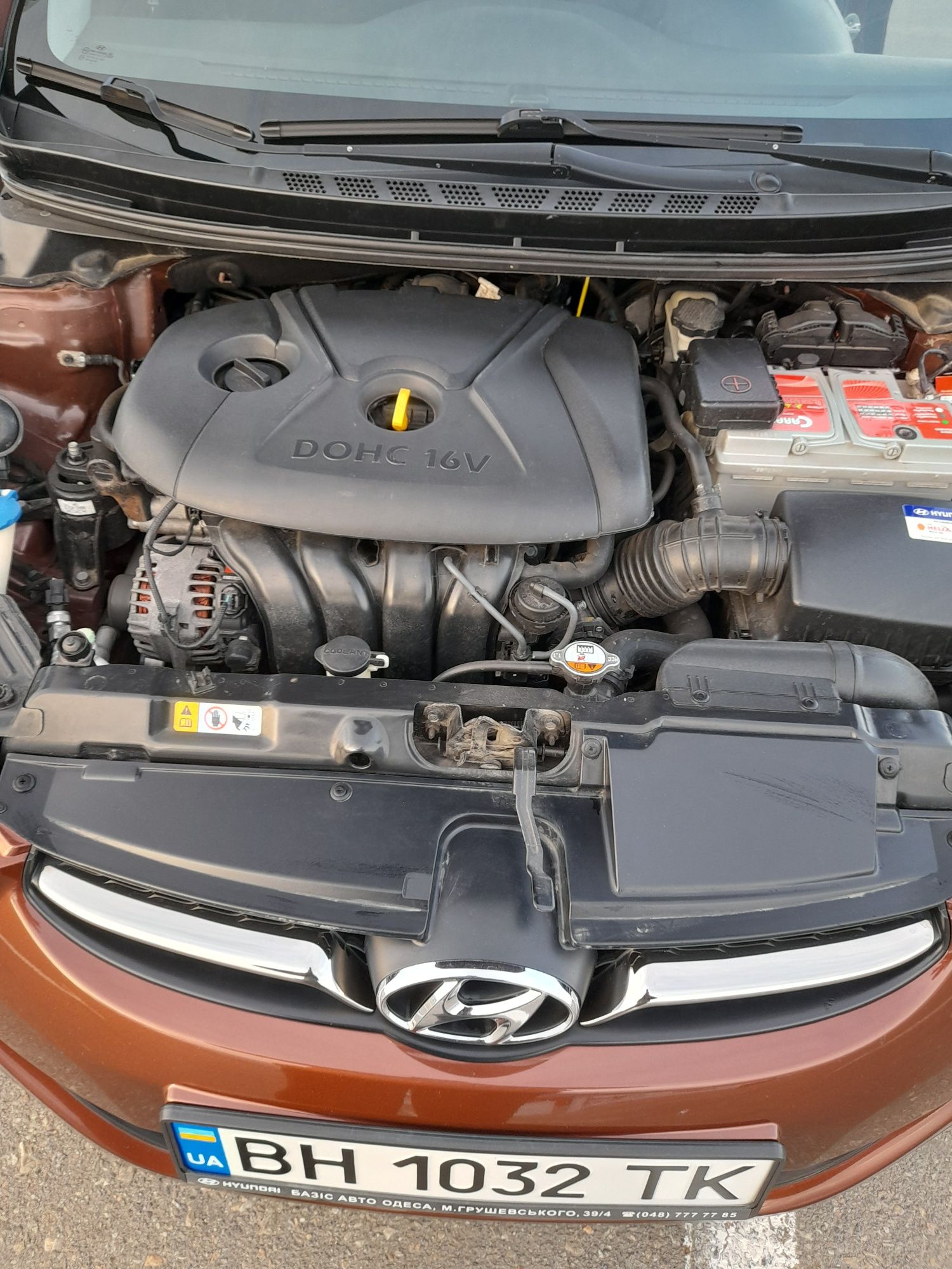 Hyundai Elantra2013пробег130.тыс .км