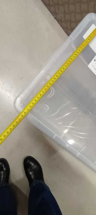 Zestaw pojemników (Duży Pojemnik z pokrywką oraz mniejszy z pokrywką)