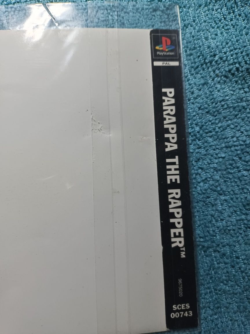 PlayStation 1 Parappa the rapper psx ps1 Okładka Tylnia