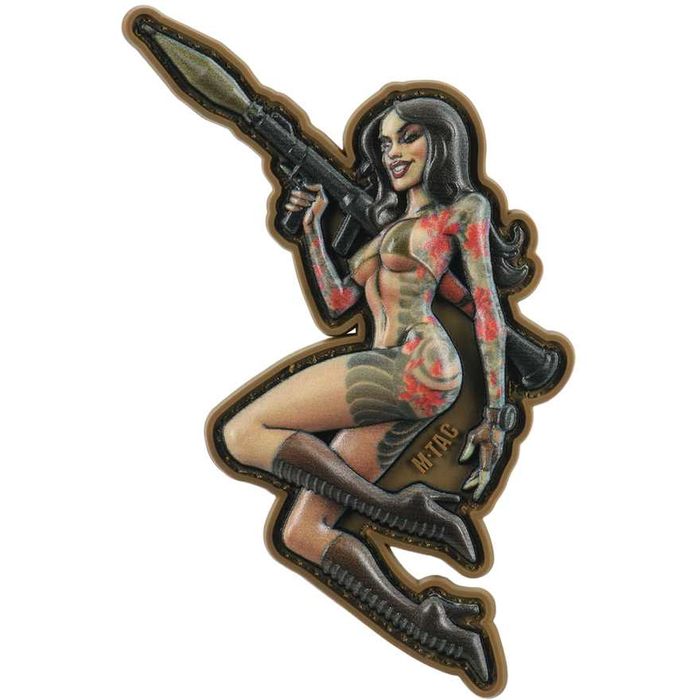M-Tac Naszywka na rzep Tactical Girl No9 RPG PVC