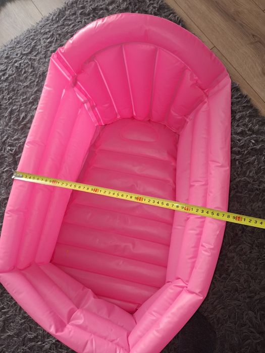 Wanienka turystyczna dmuchana różowa