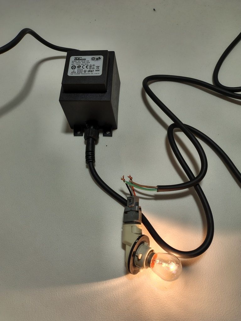 Transformator 12V AC  max 60VA