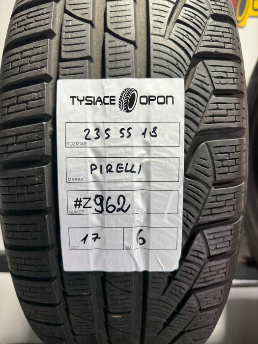 Opony Zimowe 235/55/18 Pirelli Sottozero #Z962