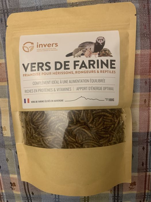 Complemento alimentar para ouriços - Invers