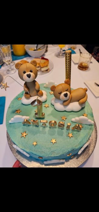 Ozdoba ozdoby na tort misiu misie