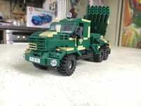 Lego лего машина военная