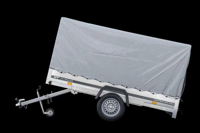 Przyczepka 264x125 UNITRAILER GARDEN 264 KIPP ze stelażem i pokrowcem