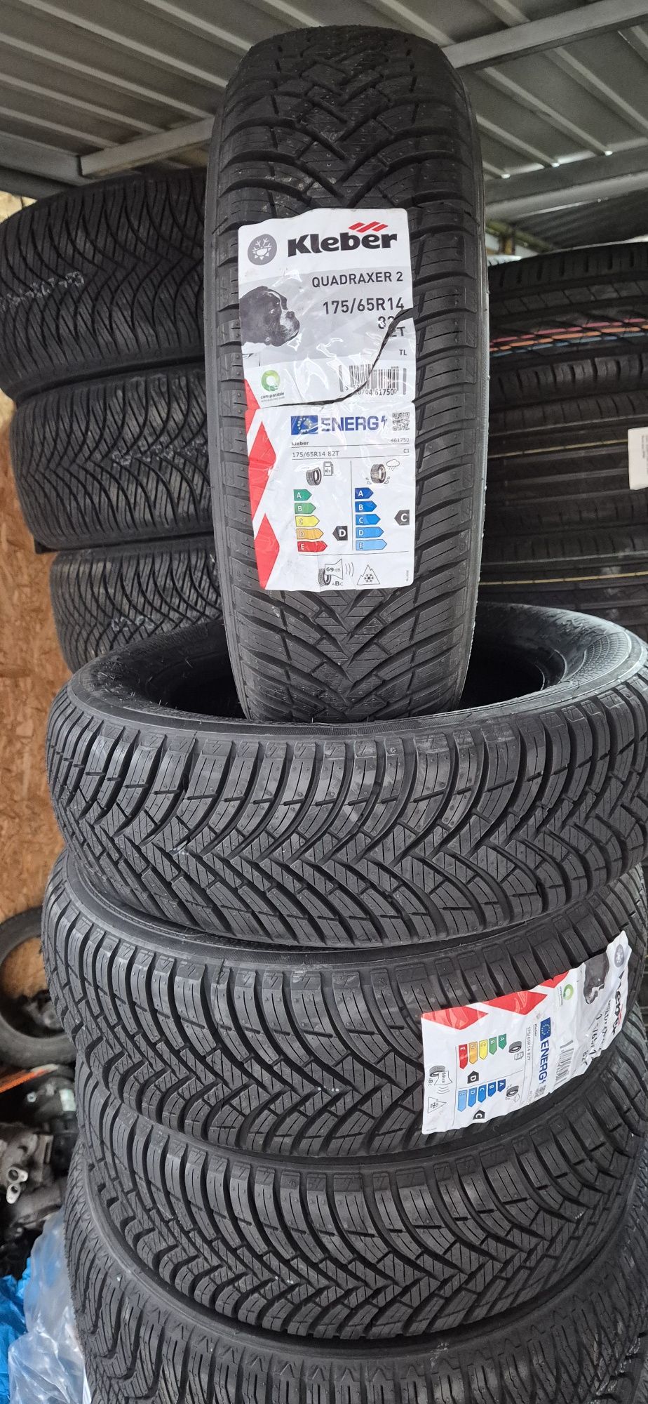 175 65 r14 wielosezonowe Kleber quadraxer 2 3  wymiana gratis