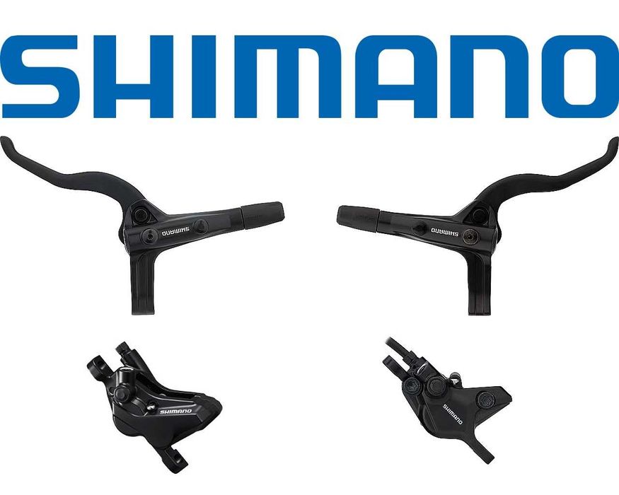 NOWE hamulce 4 /2 tłoczkowe Shimano MT401 MT420 80cm 145cm FAKTURA 23%