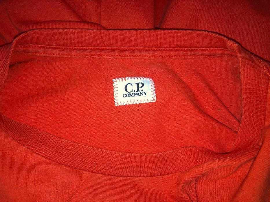 футболка C.P. Company красная