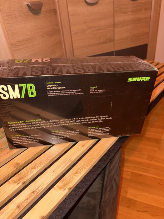 Nowy Milrofon Shure SM7B!