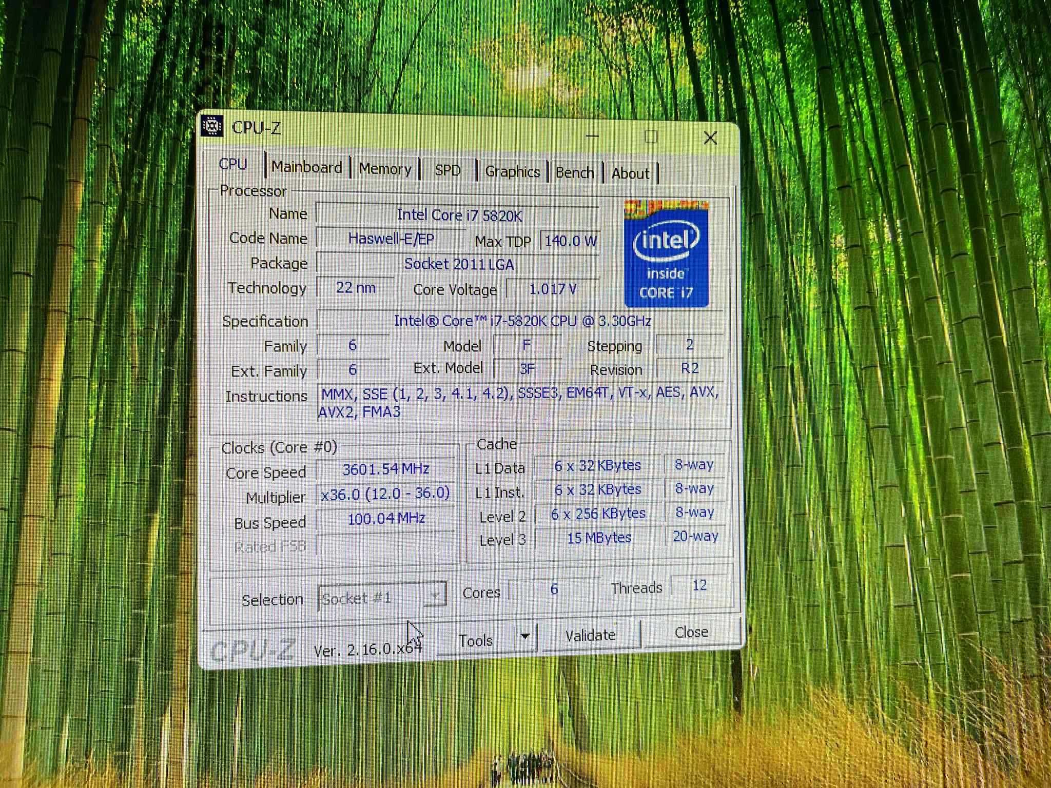 Komputer gamingowy i7-5820K / GTX 1070 / 16GB RAM / SSD+HDD / W11 Pro