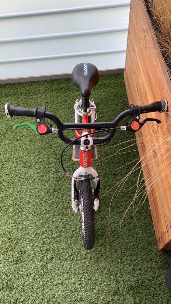 Rowerek biegowy Woom 1 Plus - Czerwony