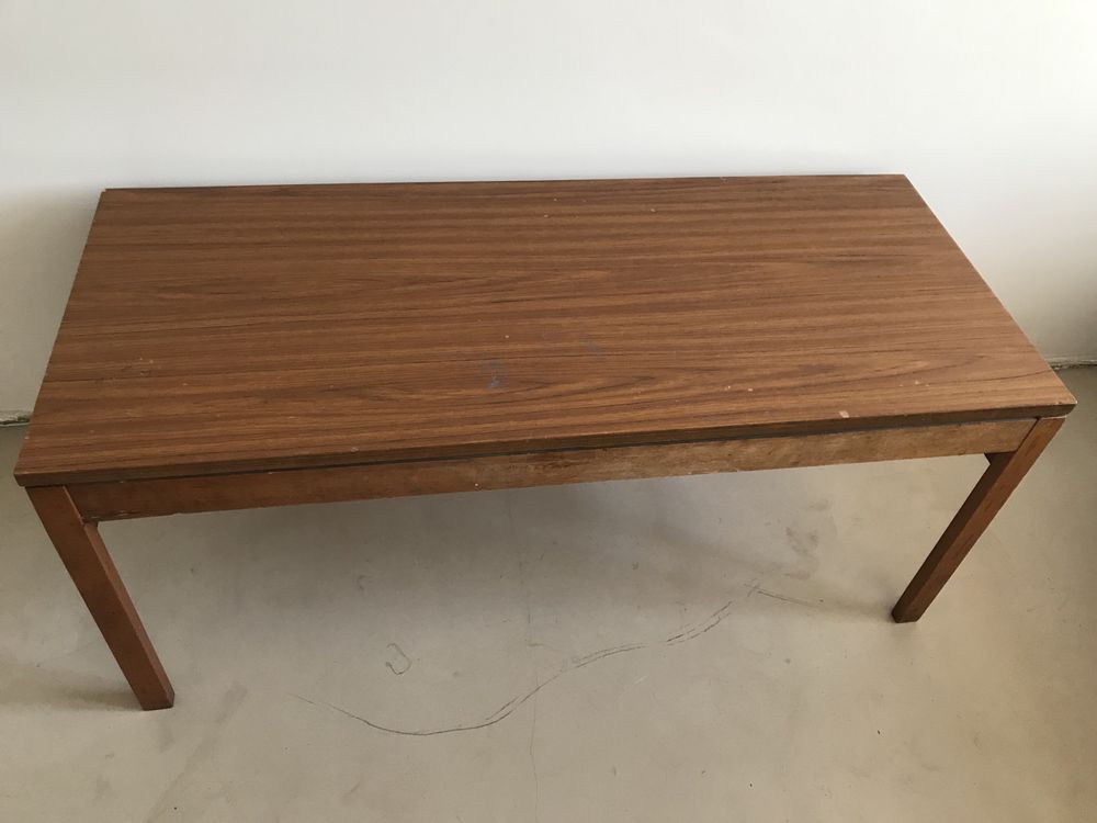 Ława patyczak jamnik PRL mid-century modern