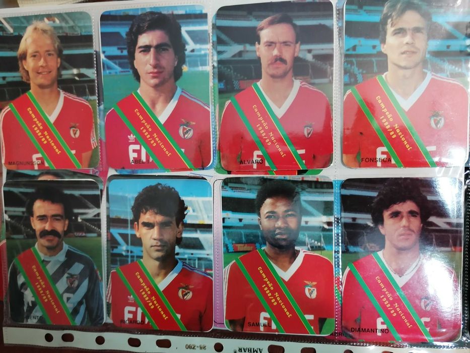 Vendo coleção de calendários do benfica campeão 88/89