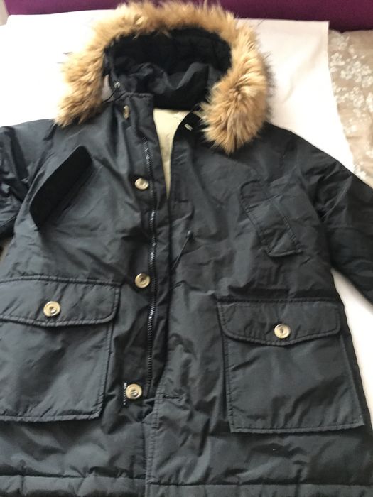 Чоловіча зимова пухова куртка