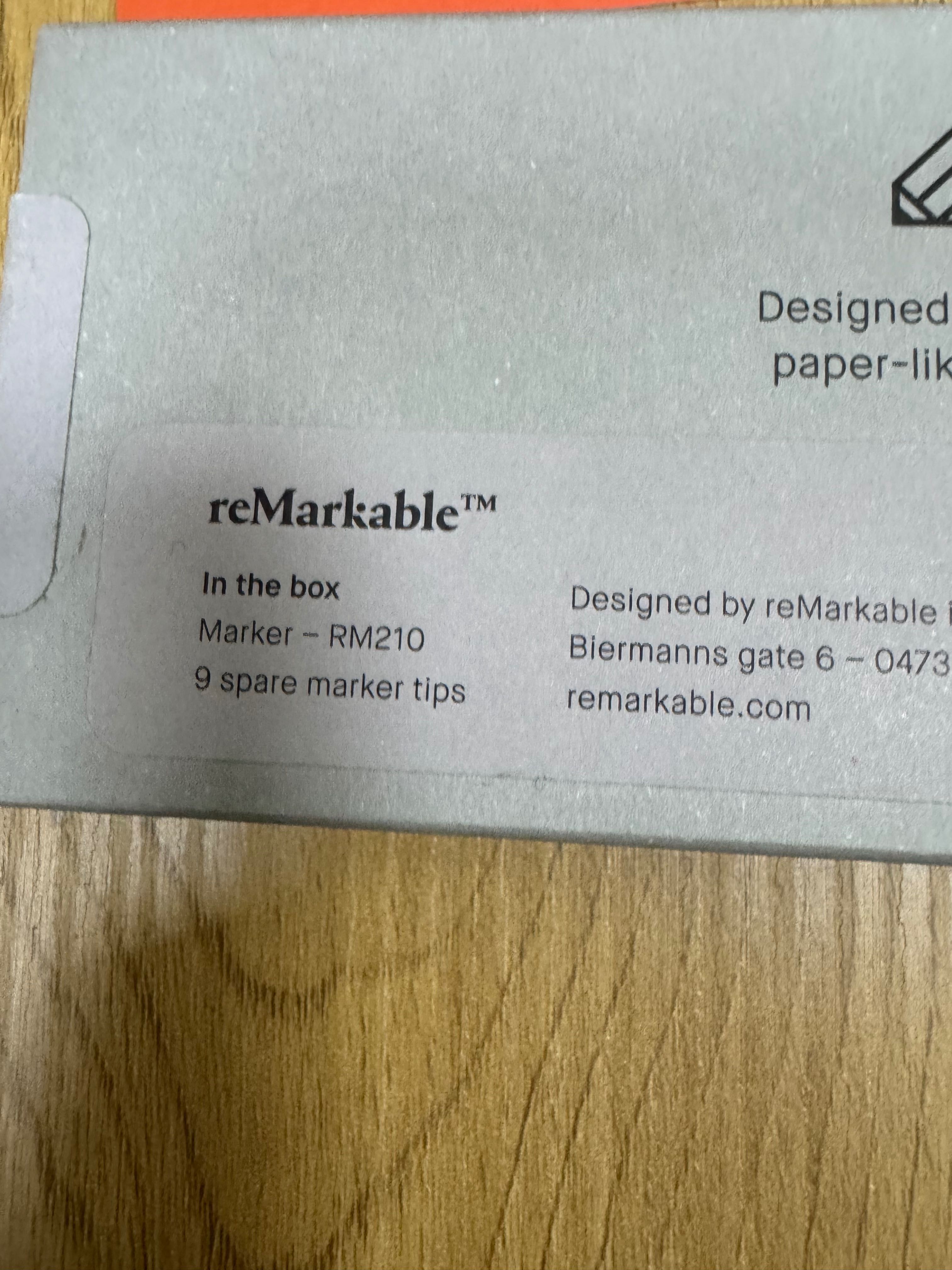 Стилус Marker RM210 for Remarkable 2