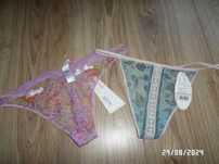 firmowe stringi damskie nowe- 2 pary