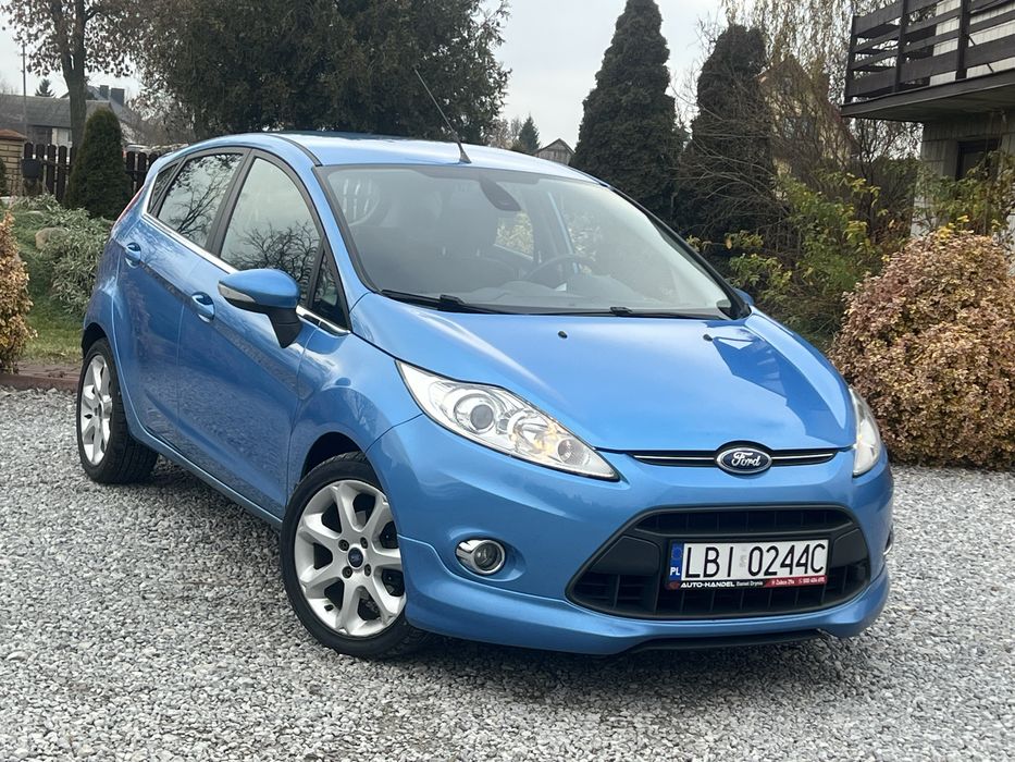 Ford Fiesta Sport 1.6 120KM G.szyba G.Fotele Tempomat Alu 16 147tys km
