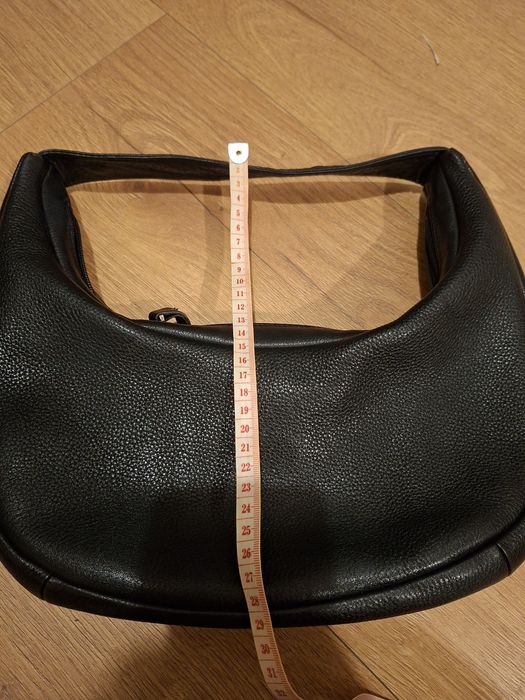 Torba skorzana czarna Marco o polo