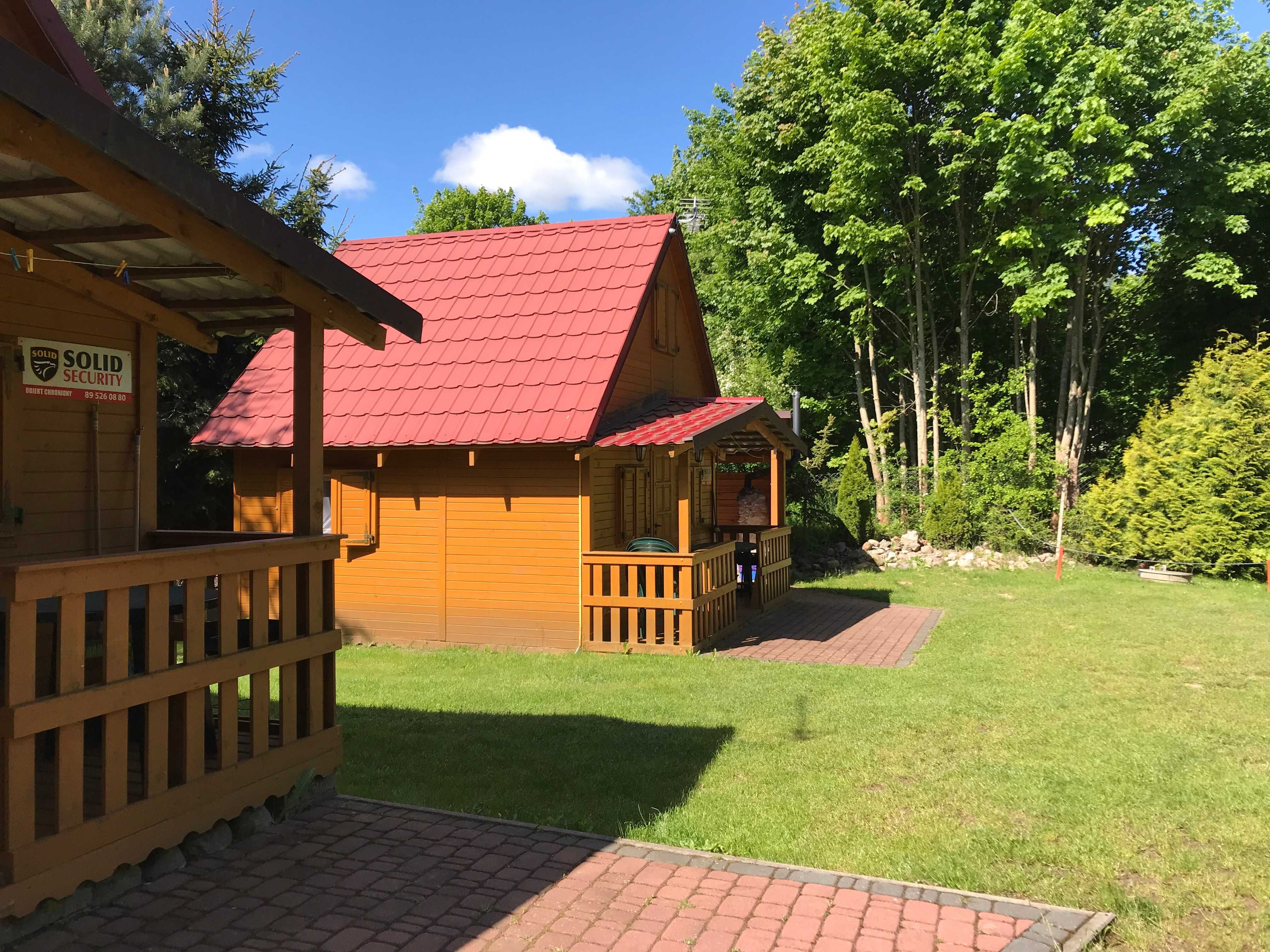 Domki nad jeziorem na Mazurach Mrągowo-Marcinkowo