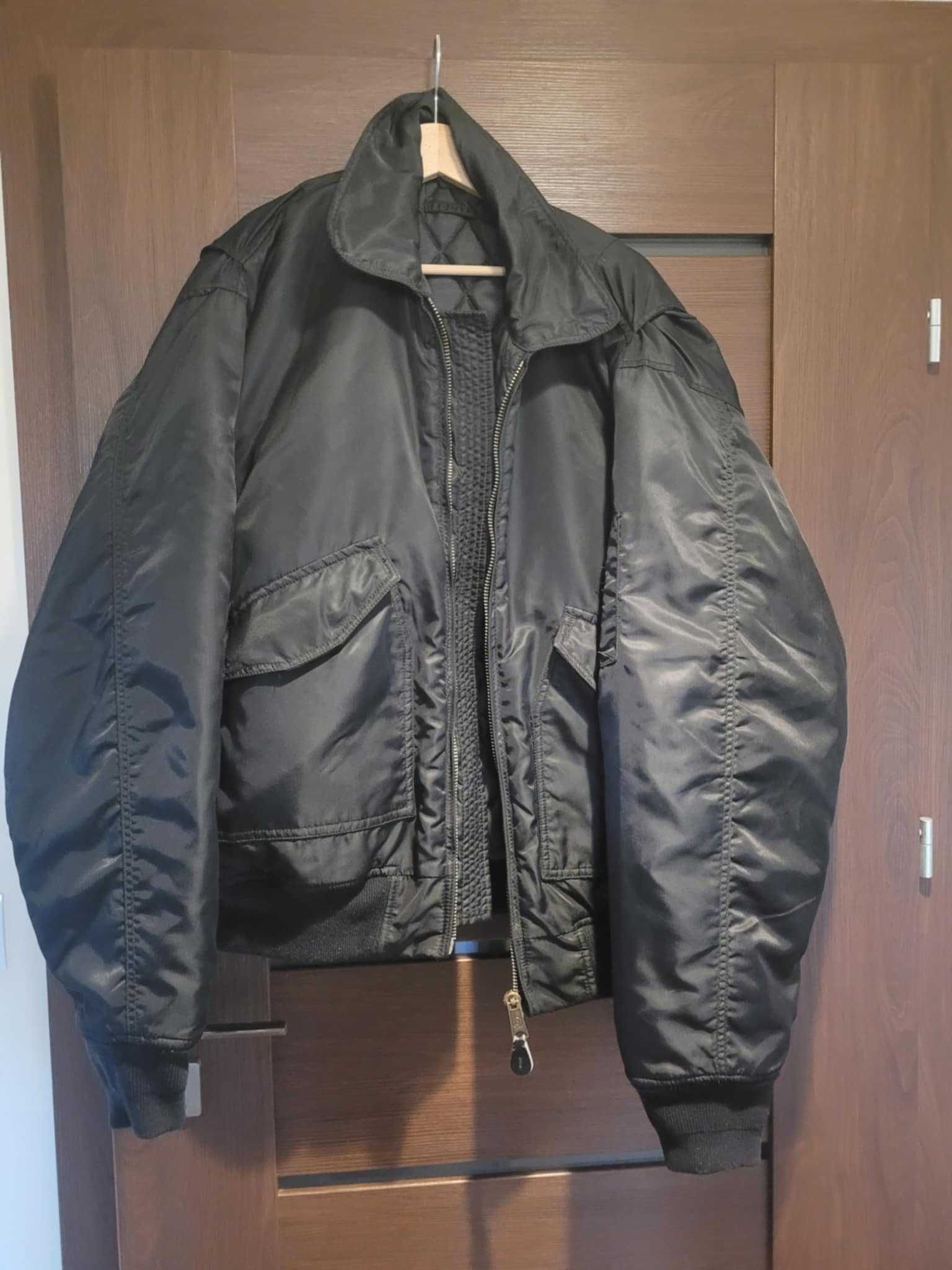 Kurtka typu Bomber, M1A Brandit, czarna, XXL