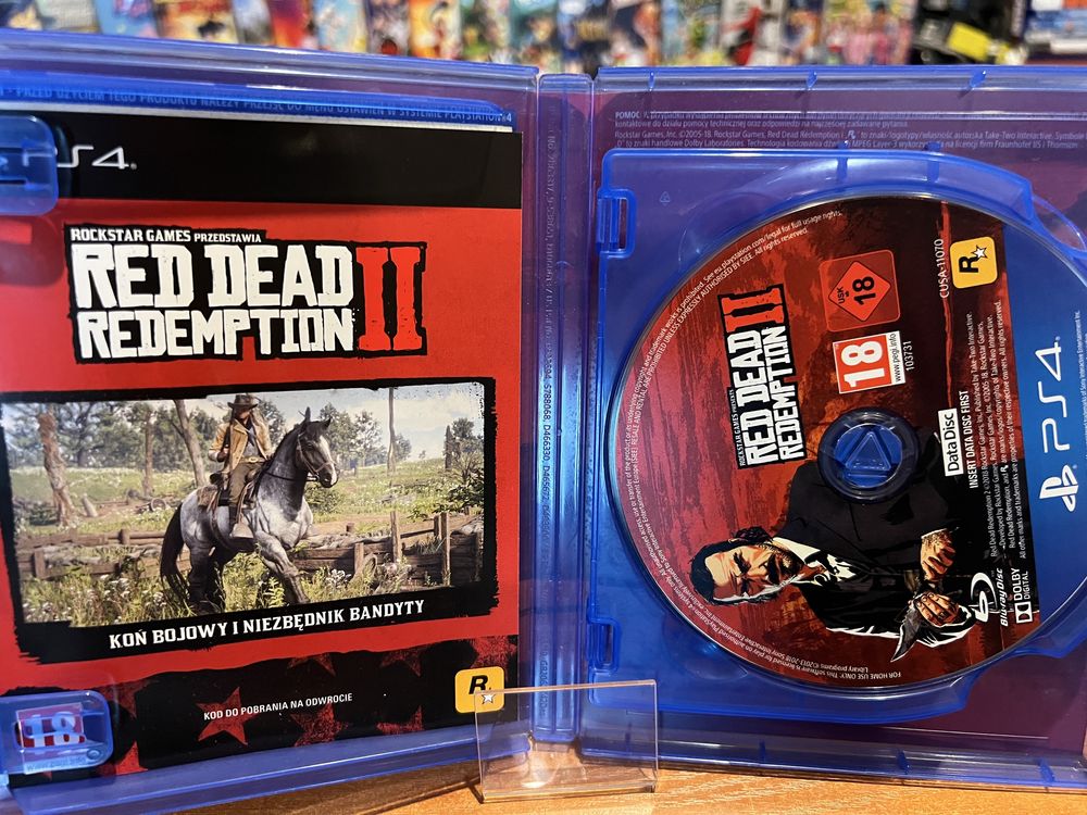 Gra RDR Red Dead Redemption 2 PL PS4 Poznań