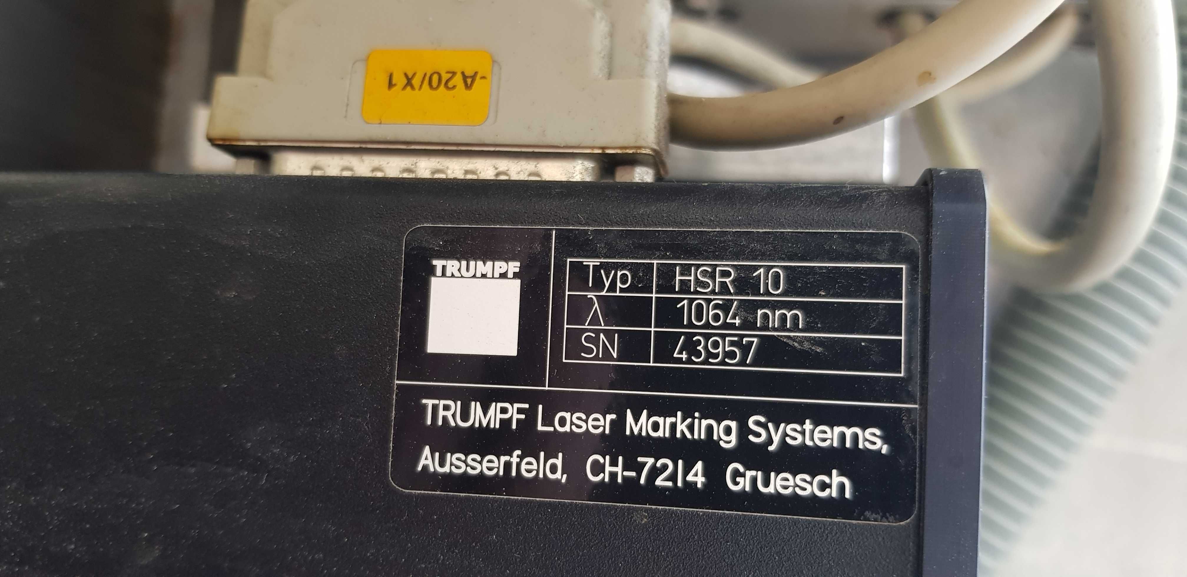 TRMUPF VMc 5 HSR10 FUCHS MKF320 Laser Znacznik Laserowy NOWY