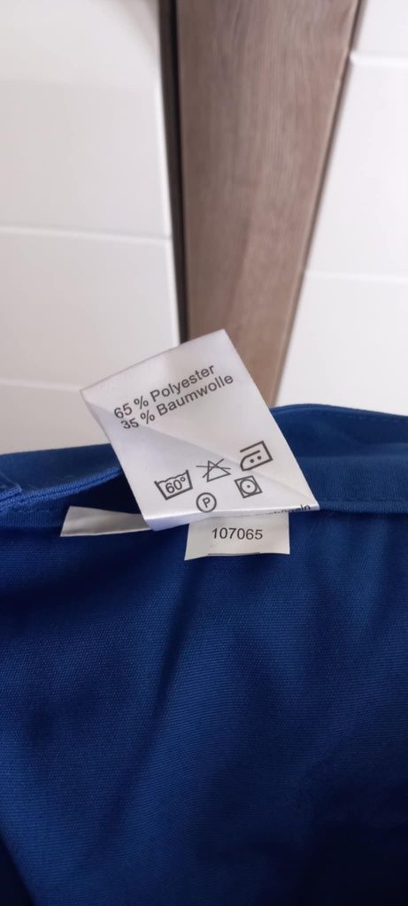Niebieskie spodnie Planam,r. XXL