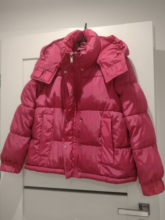 Mohito kurtka zimowa różowa pikowana rozmiar M 38