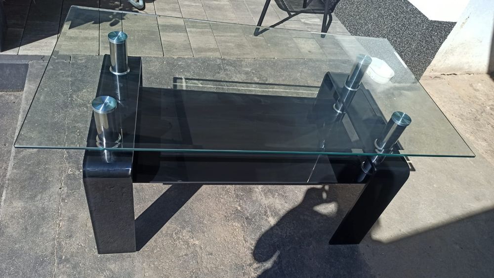 Stolik kawowy, szklany