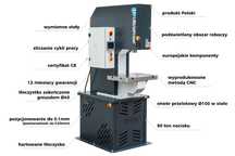Prasa hydrauliczna 50 ton uniwersalna UPV50 UltraPras