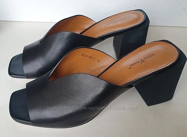 Нові, шкіряні босоніжки Vitto Rossi 40р.(25.5см)