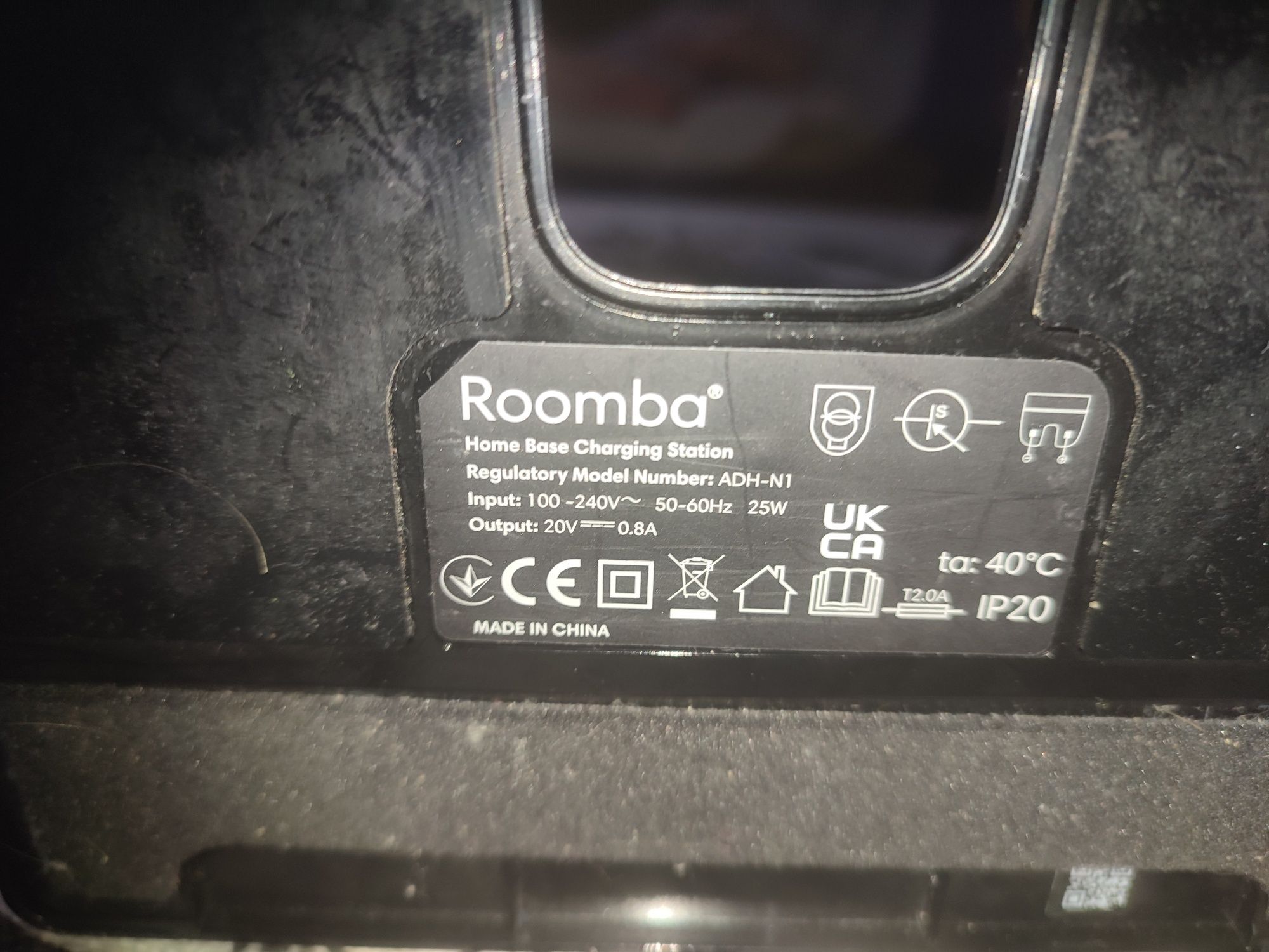 Klapka górna iRobot Roomba Combo sprzątający wszystkie części