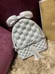 Michael Kors rhea zip backpack błękitny plecak plecaczek średni