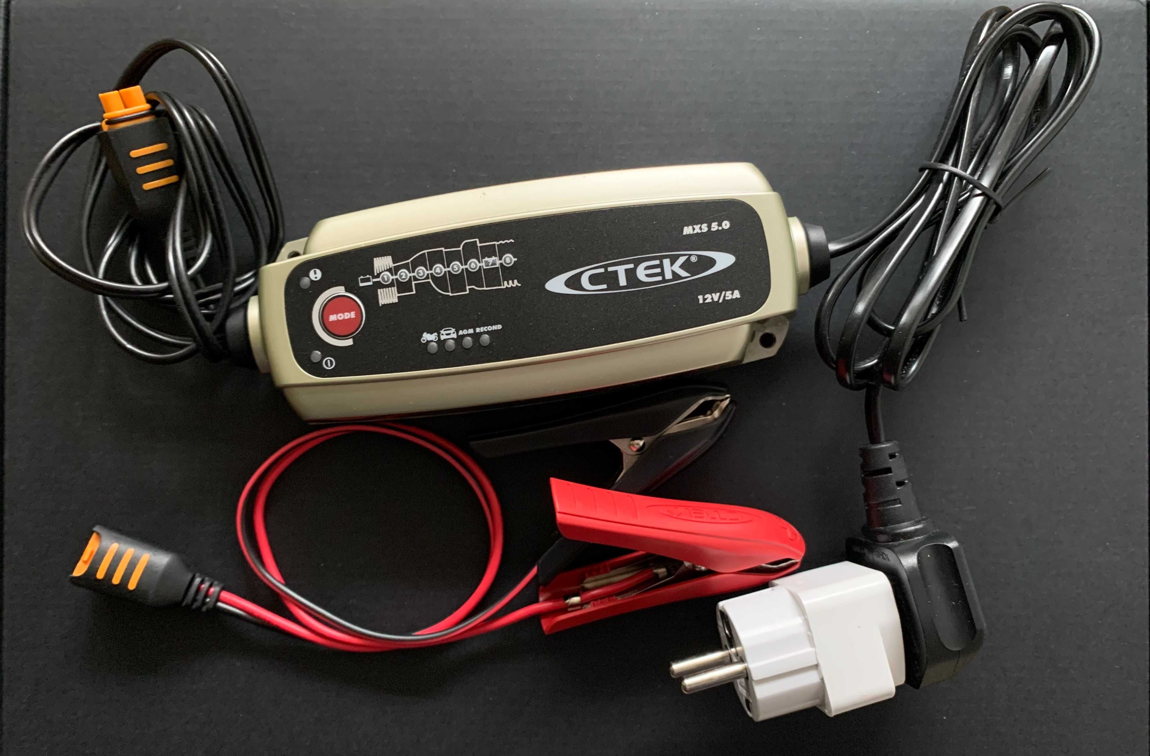 зарядний пристрій 12в 12v - CTEK MXS 5.0 , CT5 Start-Stop, MXS 3600