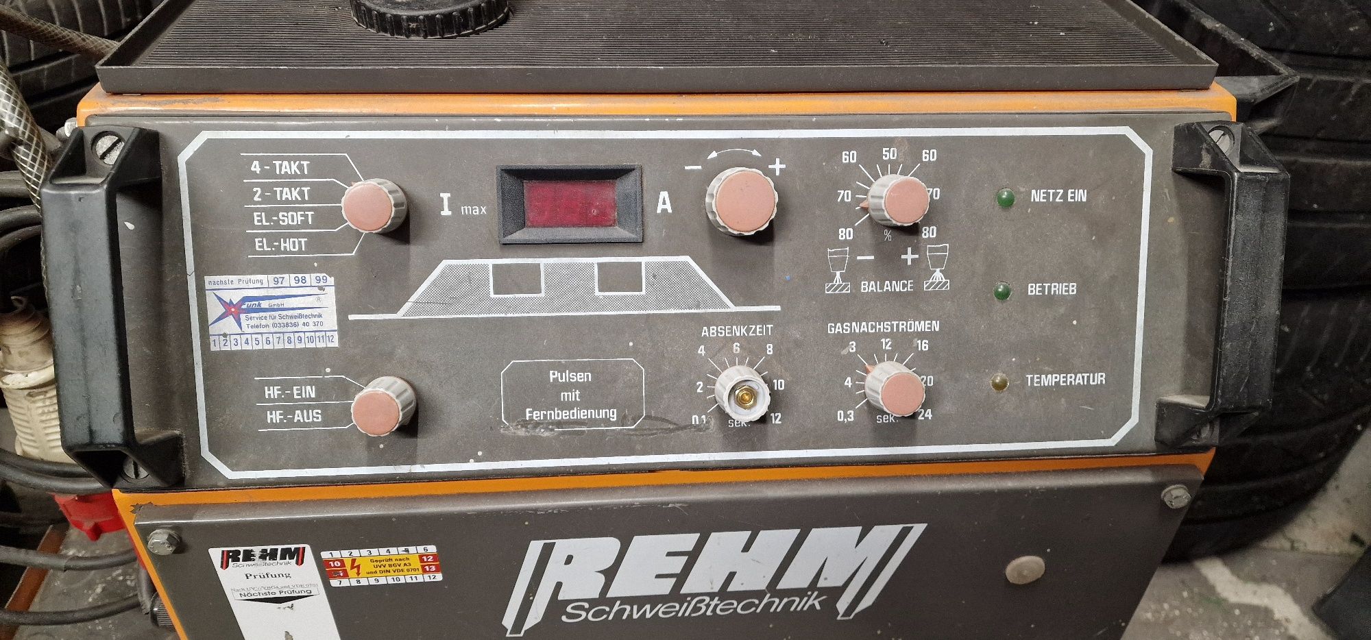 Spawarka TIG AC/DC Rehm Invertig 230GW