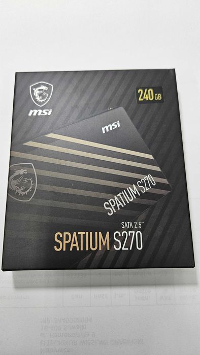 Dysk SSD 240 GB MSI S270 sata 2,5