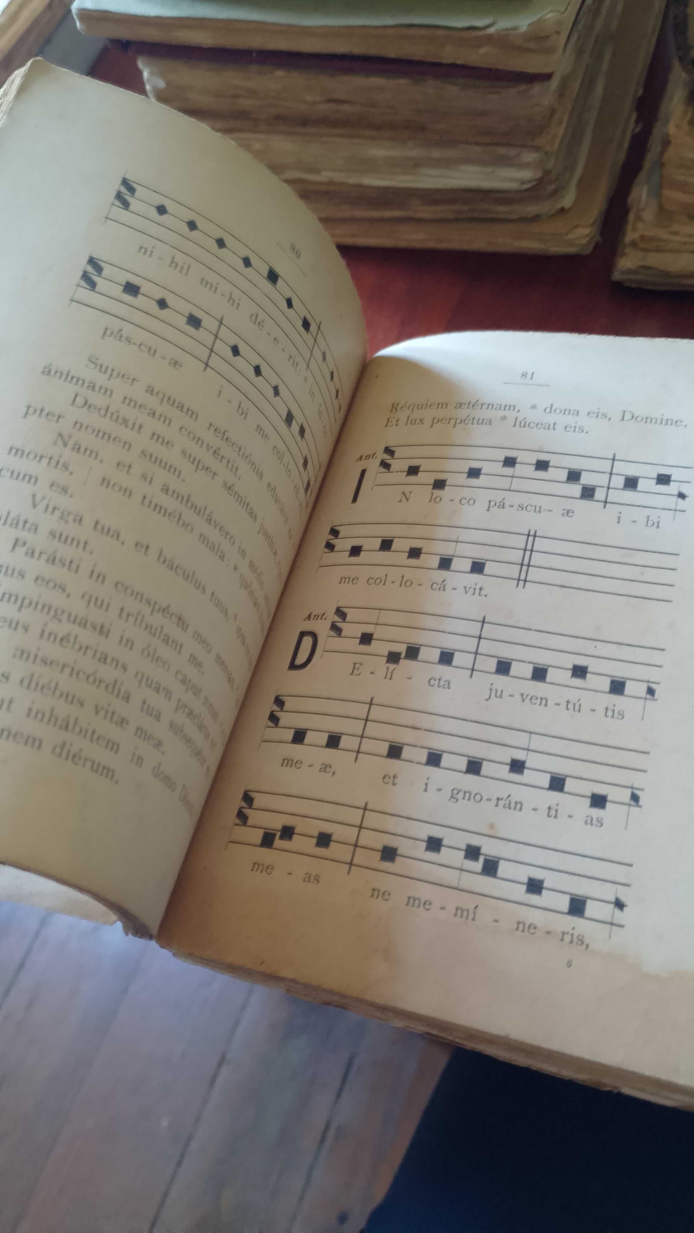 Livro Oficial dos Mortos e Ordem Funeral 1898 Latim