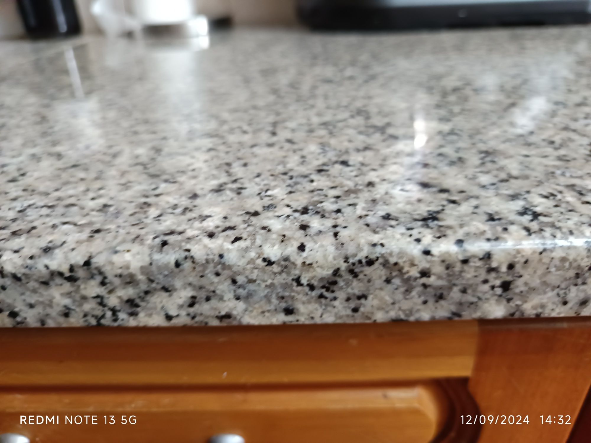 Bancada de cozinha em granito Pedras salgadas 3×63×163