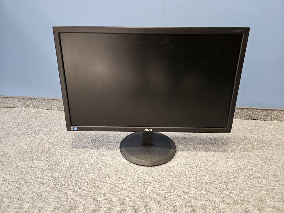 Monitor AOC E2280SWN 21,5 cala, złącze D-Sub