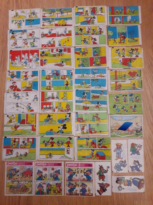 Вкладыши от жвачек